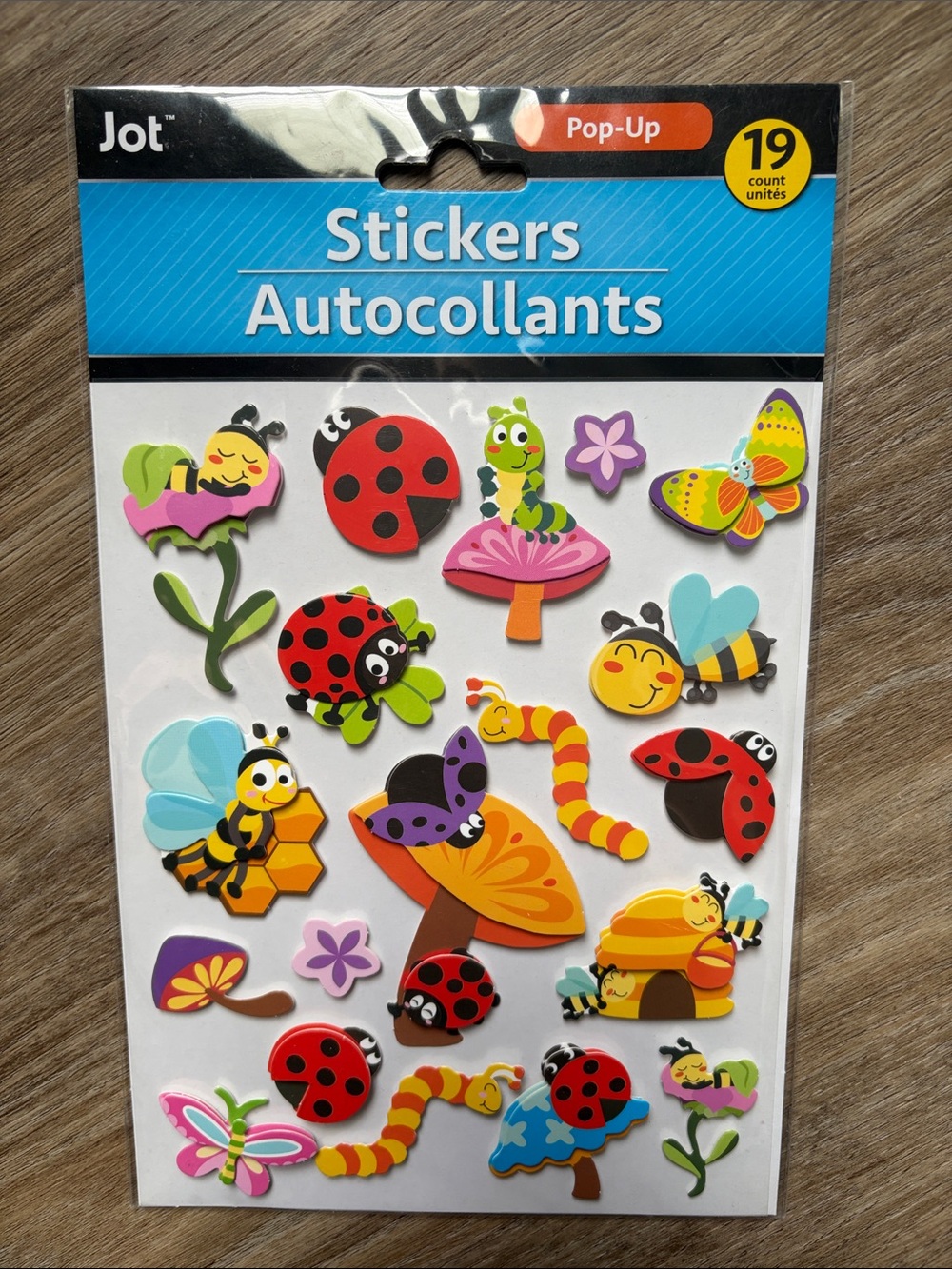 ❤️$4 Jot Pop-Up Stickers Ladybugs & Other Bugs